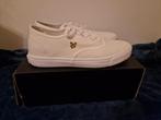 Lyle & Scott M. Wick CVS M Sneakers - Maat 43 - Nieuw, Wit, Nieuw, Ophalen of Verzenden, Sneakers of Gympen