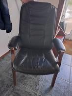 stoel, Ophalen, Gebruikt, Zwart, Hout