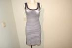 Marccain makkelijke jurk gestreept ringetjes zijkant N4 40, Kleding | Dames, Jurken, Maat 38/40 (M), Gedragen, Marccain, Verzenden