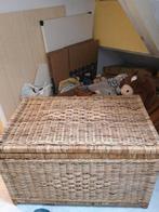 Prachtige rieten mand., Ophalen of Verzenden, Zo goed als nieuw, Rechthoekig, Riet