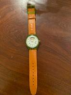 Swatch Automatic Gran Via Sag 100 - Nieuwstaat, Ophalen of Verzenden, Nieuw, Bruin, Jongen of Meisje