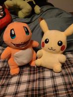 Pokemon Plushies - Pikachu & Charmander!, Ophalen of Verzenden, Zo goed als nieuw, Overige typen