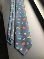 Gravat club blauwe stropdas met plaatjes huis/boot/auto/geld, Kleding | Heren, Stropdassen, Ophalen of Verzenden, Zo goed als nieuw