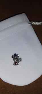 Zilveren Mickey Mouse tovenaar disney bedel, Overige merken, Nieuw, Ophalen of Verzenden, 1 bedel