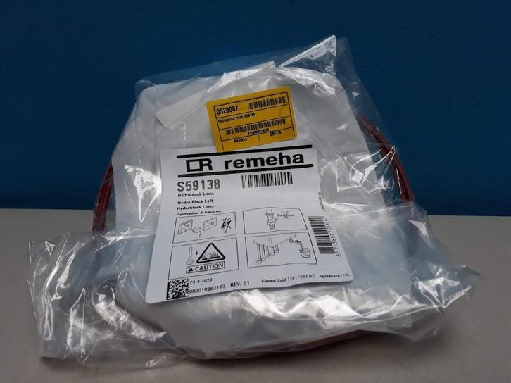 Hydroblok links Remeha Avanta art.nr: S59138 Nieuw, Doe-het-zelf en Verbouw, Verwarming en Radiatoren, Nieuw, Cv-ketel of Combi-ketel