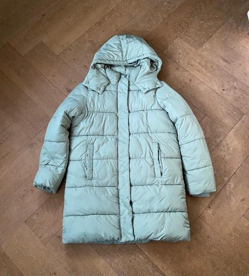 Mooie winterjas te koop, Kleding | Dames, Jassen | Winter, Zo goed als nieuw, Maat 36 (S), Groen, Ophalen of Verzenden
