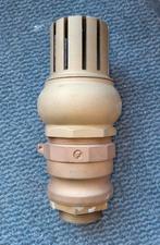 3 duims messing terugslagklep of voetklep., Overige materialen, Gebruikt, Overige typen, Ophalen of Verzenden