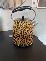 Bourgini panterprint Waterkoker - Eyecatcher voor de Keuken!, Witgoed en Apparatuur, Waterkokers, 1 tot 2 liter, Ophalen, Zo goed als nieuw