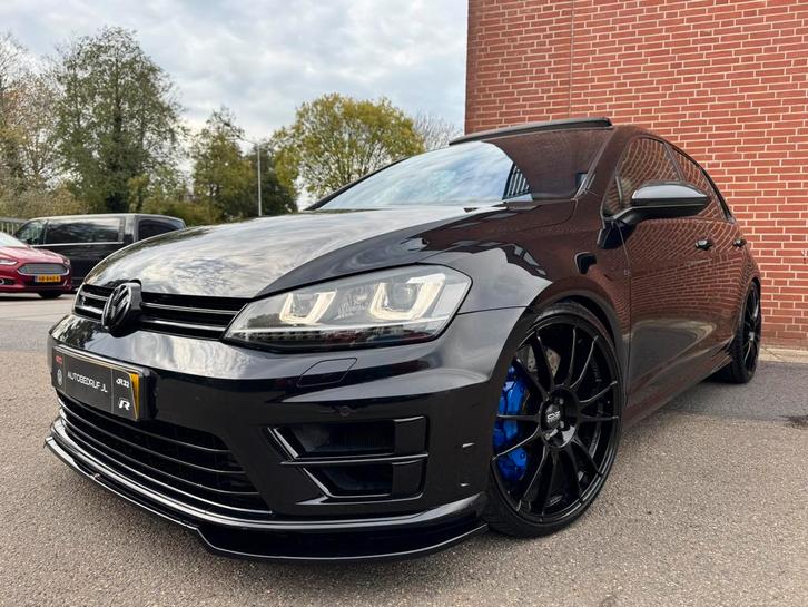 Vw Golf 2.0 TSI R DSG 300PK/ LEER/ Pano dak/ 19" OZ/ Show !, Auto's, Volkswagen, Bedrijf, Golf, 4x4, ABS, Adaptieve lichten, Airbags