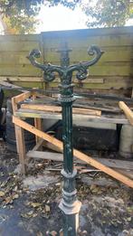 Tuinlantaarn gietijzer zonder lampenkap, Tuin en Terras, Buitenverlichting, Ophalen, Gebruikt, Staande lamp, Netvoeding