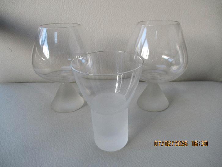 Iittala - Markku Salo / Marius - Tapio Wirkkala / Goblet, Huis en Inrichting, Keuken | Servies, Zo goed als nieuw, Glas of Glazen