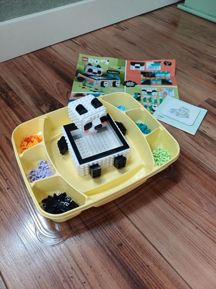 Lego Dots schattige panda, Kinderen en Baby's, Speelgoed | Duplo en Lego, Zo goed als nieuw, Ophalen of Verzenden