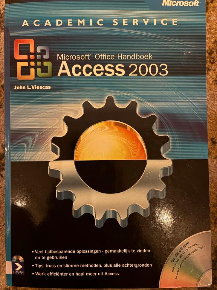 Microsoft Access 2003 Boek, Boeken, Informatica en Computer, Zo goed als nieuw, Software, Ophalen of Verzenden