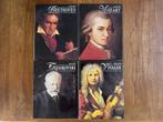 Biografieën: Beethoven, Mozart, Tsjaikovski en Vivaldi, Ophalen, Zo goed als nieuw, Artiest, Jeroen Koolbergen