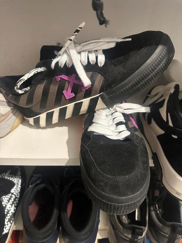 OFF-WHITE Vulc Low Sneakers Maat 41, Kleding | Heren, Schoenen, Gedragen, Sneakers of Gympen, Zwart, Ophalen of Verzenden