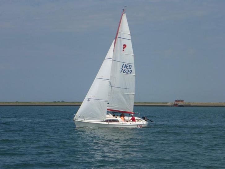 Zeilen fok, genua, grootzeil 25-30ft, Watersport en Boten, Zeilen en Zeiltoebehoren, Gebruikt, Genua of Fok, Minder dan 15 m²