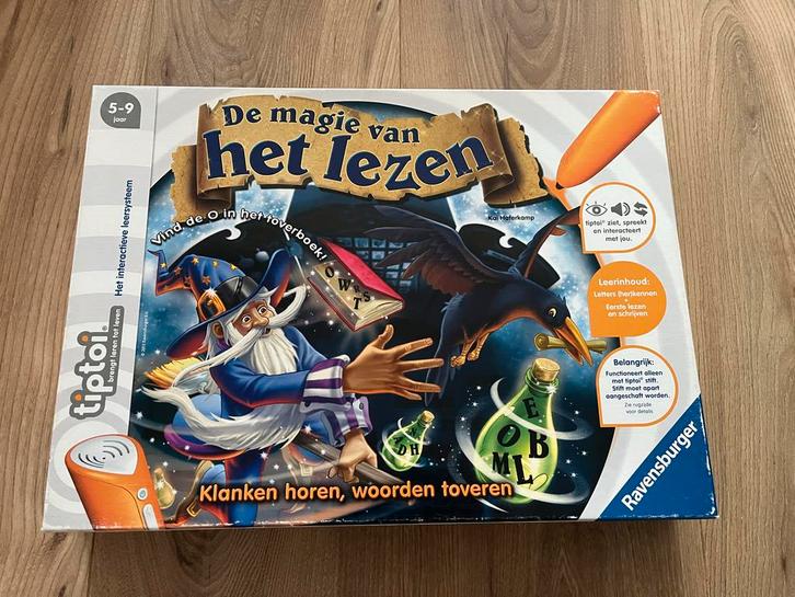 Tiptoi spel: De magie van het lezen, Kinderen en Baby's, Speelgoed | Educatief en Creatief, Gebruikt, Taal en Lezen, Met geluid