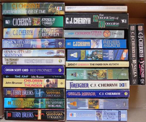 SF & Fantasy Brooks, Brunner, Card, Cherryh, Boeken, Fantasy, Gelezen, Ophalen