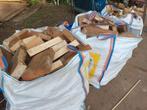 Bigbags goed gevuld met brandhout vurenhouten blokken 1m3, Tuin en Terras, Minder dan 3 m³, Ophalen