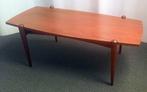 Vintage Teak Salontafel Creafort - Midcentury Design, 100 tot 150 cm, Teakhout, Zo goed als nieuw, Mid-Century Modern