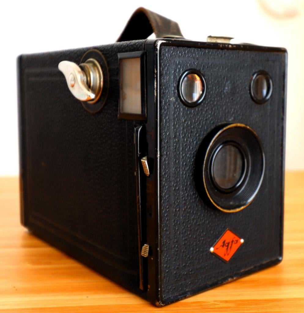 AGFA BOX CAMERA / AGFA -BOX 1 CAMERA, Ophalen of Verzenden, Voor 1940, Fototoestel