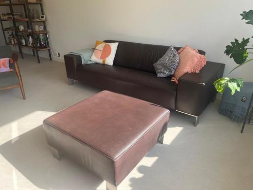 Casala Palau Finch bank + hocker, Huis en Inrichting, Banken | Bankstellen, Gebruikt, Rechte bank, Driepersoons, 200 tot 250 cm