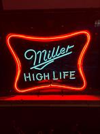 Miller Neon, Verzamelen, Merken en Reclamevoorwerpen, Ophalen, Gebruikt, Lichtbak of (neon) lamp