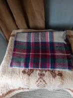 Geblokte sjaal kerst paars, Ophalen of Verzenden, Zo goed als nieuw, Maat 46/48 (XL) of groter, Sjaal