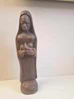 Antiek Mariabeeld met kind. Afrikaans., Ophalen of Verzenden
