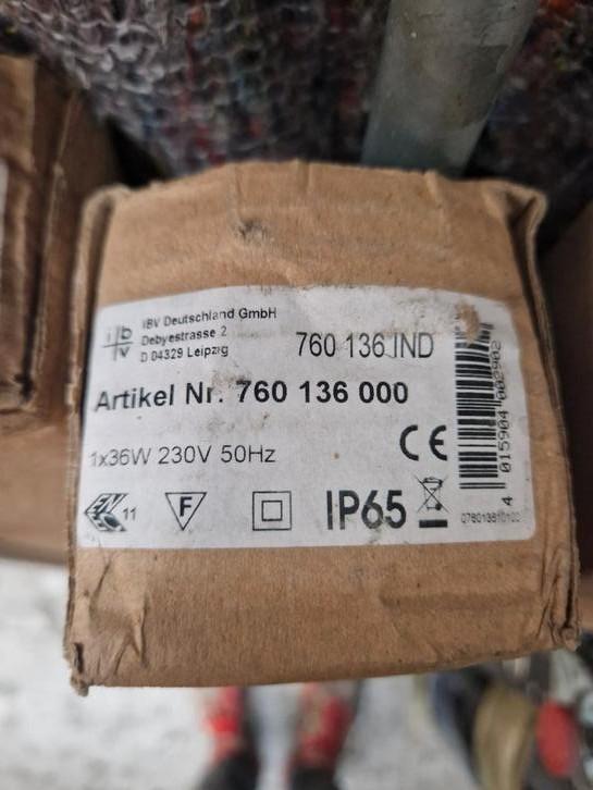 6x tl armatuur waterdicht ip65 - nieuw, Doe-het-zelf en Verbouw, Elektra en Kabels, Nieuw, Overige typen, Ophalen of Verzenden