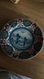 Makkum bord van Elfstedentocht 1986, Antiek en Kunst, Antiek | Wandborden en Tegels, Ophalen of Verzenden