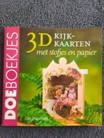 3D Kijkkaarten met Stofjes en Papier - Else Plantinga, Else Plantinga, Ophalen of Verzenden, Zo goed als nieuw, Scrapbooking en Knutselen