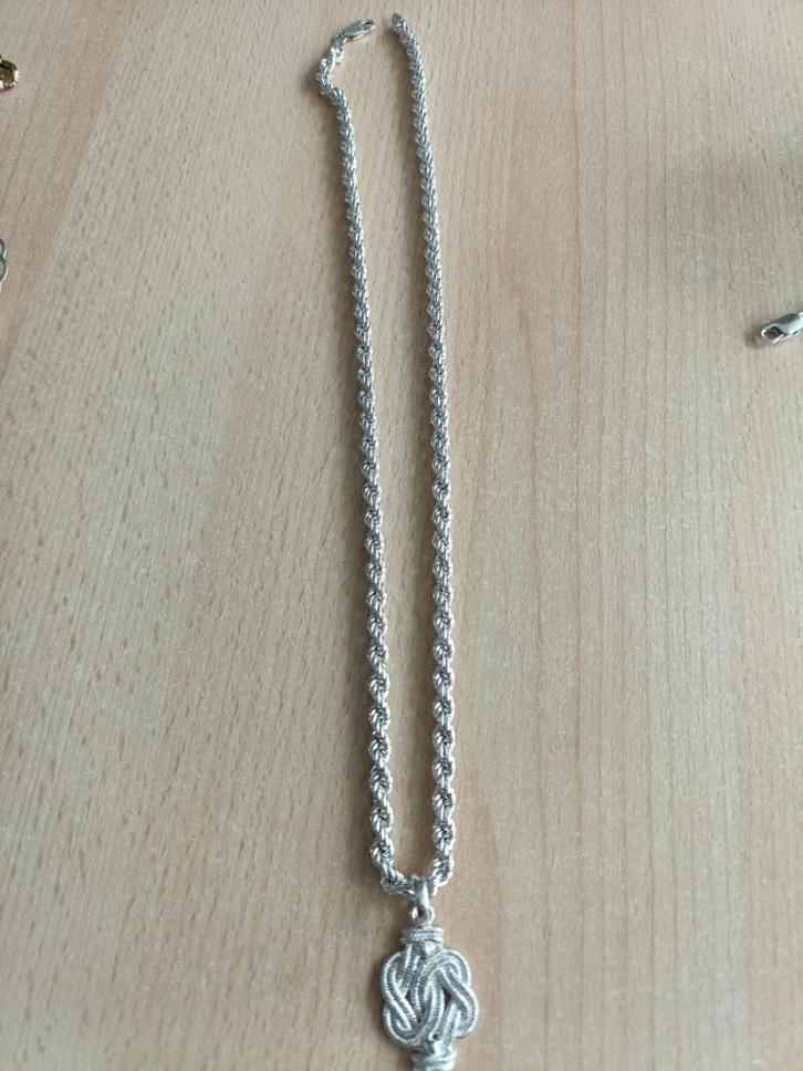 Zilveren surinaamse sieraden, Sieraden, Tassen en Uiterlijk, Kettingen, Nieuw, Zilver, Zilver, Ophalen