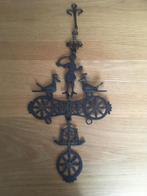 Byzantijns kruis ,smeedijzeren sierwerk 48 cm lang, Ophalen of Verzenden