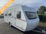 Bürstner Premio Life - enkele bedden - ledig gewicht 995 kg, Caravans en Kamperen, Caravans, Standaardzit, Schokbreker, Bedrijf