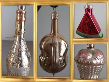 15 kleurige kerst ornamenten beschikbaar voor biedingen