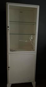 Oude apothekerskast staal, Huis en Inrichting, Ophalen, Gebruikt, Vintage, 50 tot 100 cm
