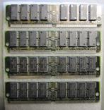 4x 16Mb 72 Pins Ram Geheugen Simms modules, Computers en Software, RAM geheugen, 1 GB of minder, Desktop, Overige soorten, Gebruikt