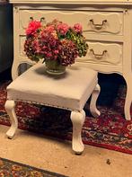 Vintage voeten bankje, Ophalen, Minder dan 50 cm, 125 cm of meer, Zo goed als nieuw