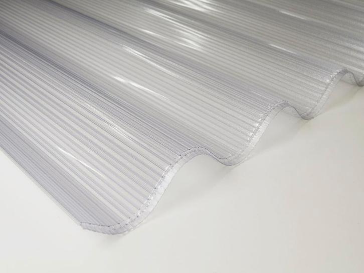 polycarbonaat Golfplaat 3-wandig 177/51 type F 158/200x110cm, Doe-het-zelf en Verbouw, Dakpannen en Dakbedekking, Nieuw, Dakplaat of Dakpanplaat