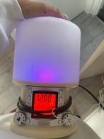 Wekker Radio met Lichttherapie, Ophalen of Verzenden, Gebruikt, Digitaal, Wekker of Tafelklok
