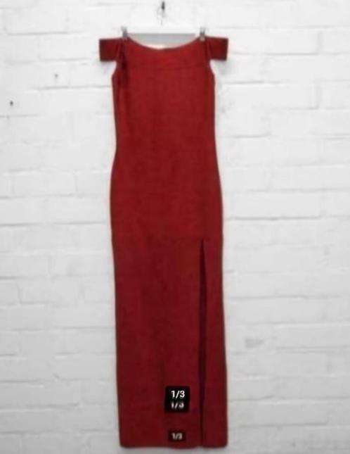 Marciano Los Angeles - Maxi bodycon Jurk L - Nieuw €259, Kleding | Dames, Jurken, Nieuw, Maat 42/44 (L), Rood, Onder de knie, Ophalen of Verzenden