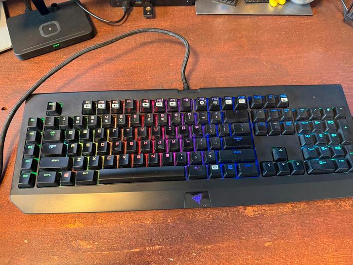 Razer BlackWidow Chroma RGB mechanisch toetsenbord, Computers en Software, Toetsenborden, Zo goed als nieuw, Ophalen