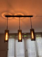 Moderne Hanglamp voor Woonkamer, Ophalen of Verzenden, Zo goed als nieuw, Glas, Minder dan 50 cm