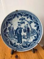 Sierbord met blauw Chinees motief, Ophalen