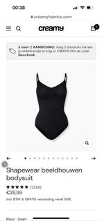 Shapewear beeldhouwen bodysuit - Zwart, Ophalen of Verzenden, Nieuw, Zwart, Badpak