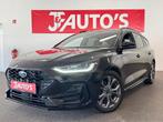 Ford Focus Wagon 1.0 EcoBoost Hybrid ST-LINE NAVIGATIE/CAMER, Gebruikt, Euro 6, 1404 kg, Zwart