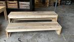 Tuinbankje, opstapje, decoratie bankje., Tuin en Terras, Ophalen, Nieuw, Hout