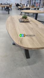 Eikenhout Deens ovaal / verjongde  GRATIS levering+montage!, Ophalen of Verzenden, Ovaal, Eikenhout