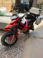 Stoere elektrische Ducati speelgoedmotor te koop!, Fietsen en Brommers, Elektrische fietsen, Ophalen, Gebruikt, Minder dan 30 km per accu